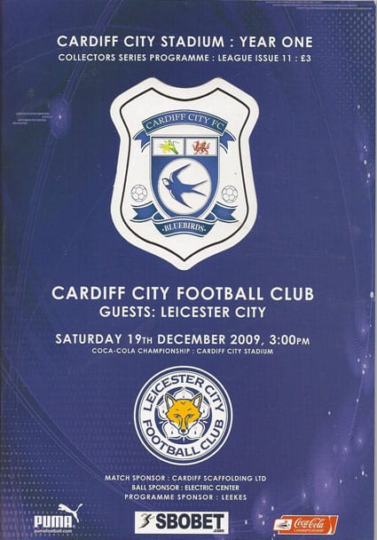 Cardiff City FC v Leicester City FC